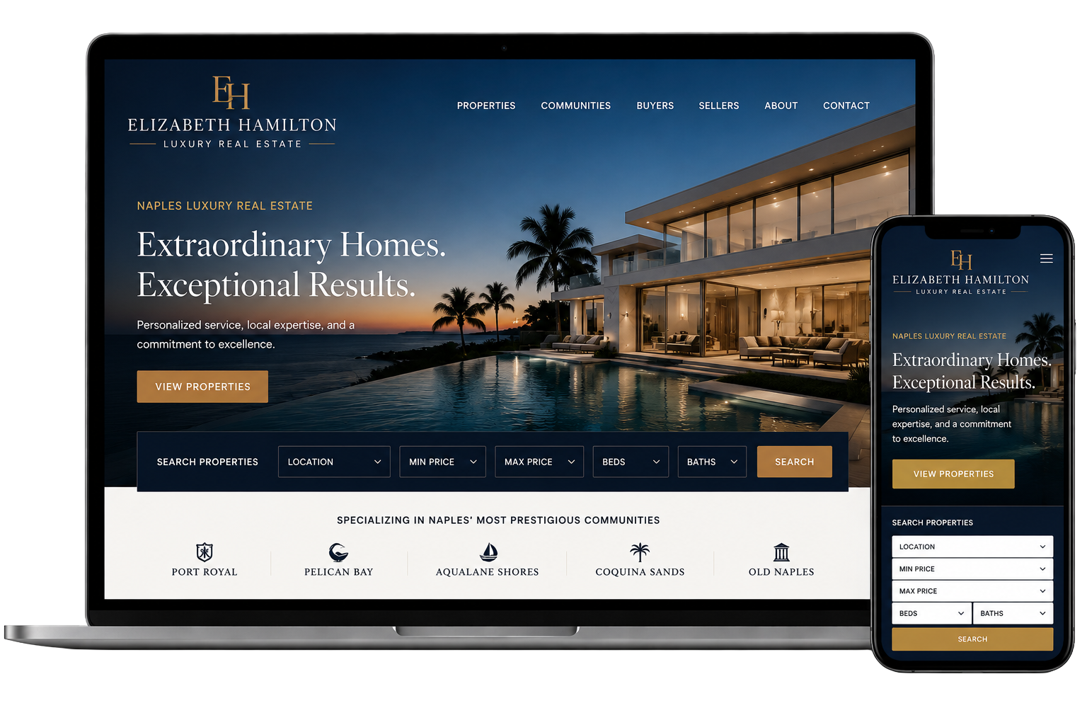 Luxury Realtor Website