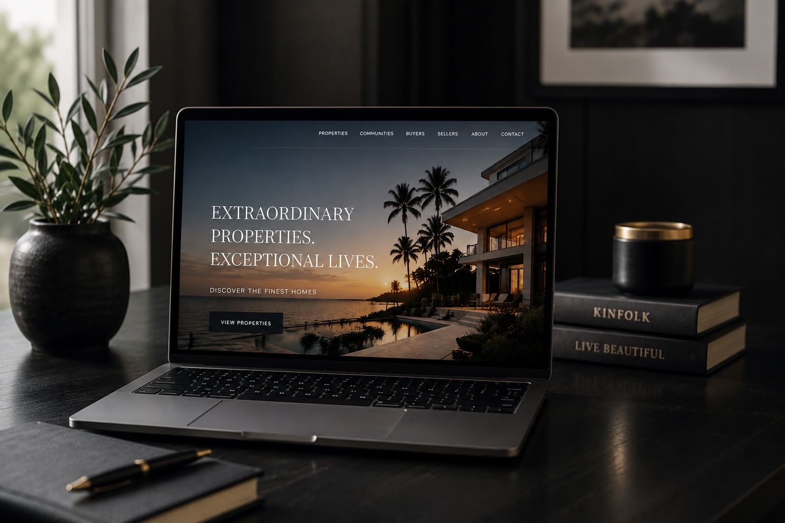 Custom Realtor Website Design